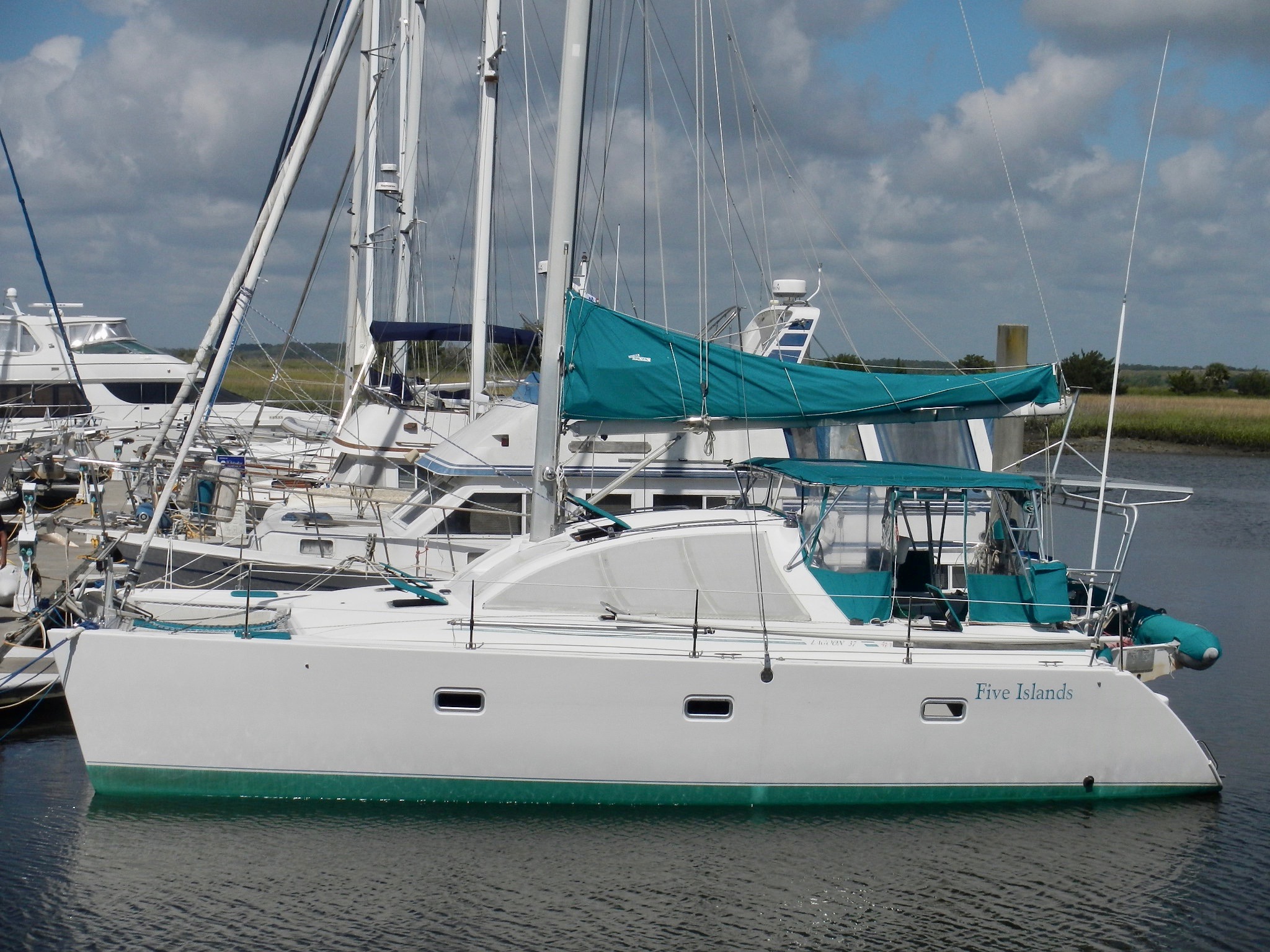 37 foot power catamaran for sale